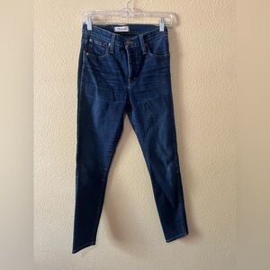 Madewell 10” High Rise Skinny Skinny Jeans size 26